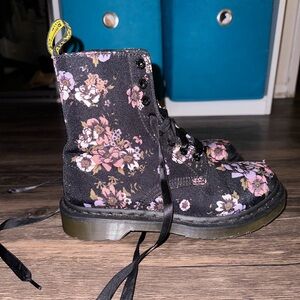 Dr. Martens Floral Boots